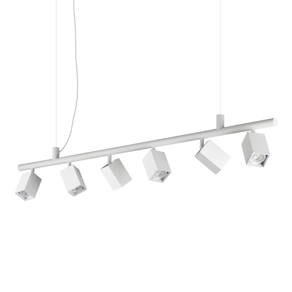 Ideal lux 367460 závesné stropné svietidlo DYNAMITE  GU10 | sťahovacie | na lanku | biela