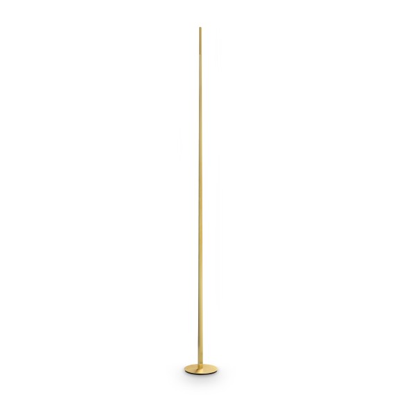 Ideal lux 368665 LED stojacia lampa BLADE  | 15W integrovaný LED zdroj | 1300lm | 3000K | vypínač | bronz