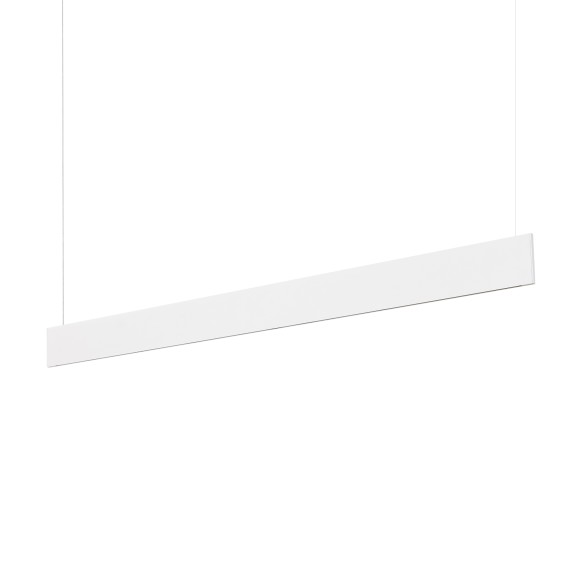Ideal lux 368795 LED závesné stropné svietidlo STEEL  | 24W integrovaný LED zdroj | 1120lm | 3000K | sťahovacie | na lanku | biela