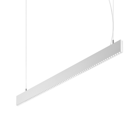 Ideal lux 368955 LED závesné stropné svietidlo STEEL  | 30W integrovaný LED zdroj | 2870lm | 3000K | sťahovacie | na lanku | biela