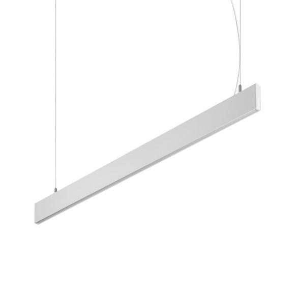 Ideal lux 369006 LED závesné stropné svietidlo STEEL  | 29W integrovaný LED zdroj | 2310lm | 3000K | sťahovacie | na lanku | biela