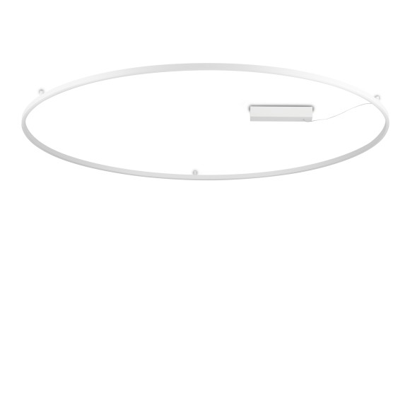 Ideal lux 370361 LED prisadené stropné svietidlo ORACLE  | 81W integrovaný LED zdroj | 5200lm | 3000K | biela