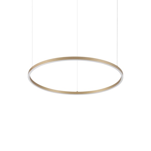 Ideal lux 370446 LED závesné stropné svietidlo ORACLE  | 37W integrovaný LED zdroj | 2130lm | 3000K | sťahovacie | na lanku | bronz