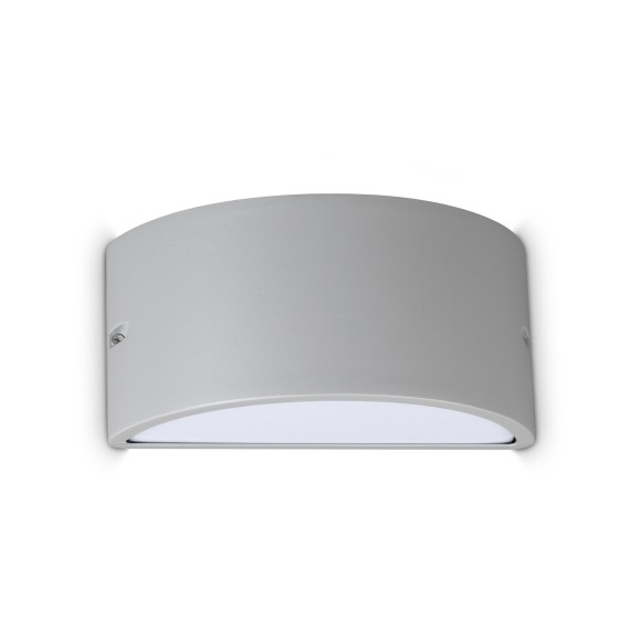 Ideal lux 370965 vonkajšie nástenné svietidlo REX E27 | sivá