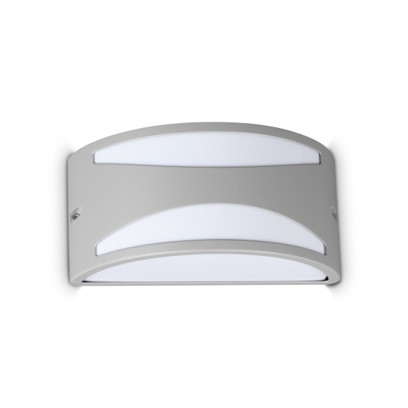 Ideal lux 370972 vonkajšie nástenné svietidlo REX E27 | sivá