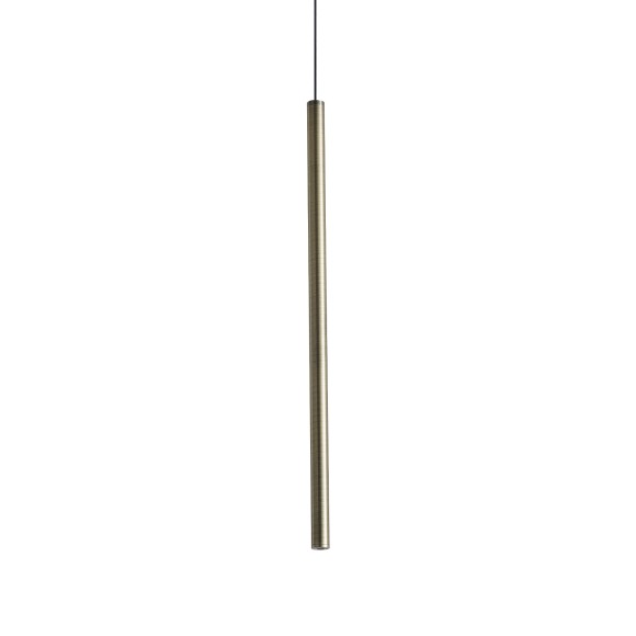 Ideal lux 371054 LED závesné stropné svietidlo LOOK  | 4W integrovaný LED zdroj | 180lm | 3000K | sťahovacie | na lanku | bronz