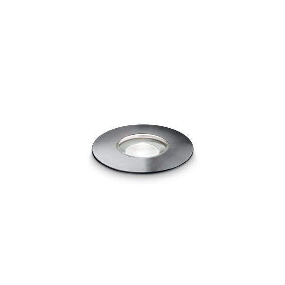Ideal lux 371085 LED nájazdové svetlo ROCKET | 3W integrovaný LED zdroj | 130lm | 4000K | chróm