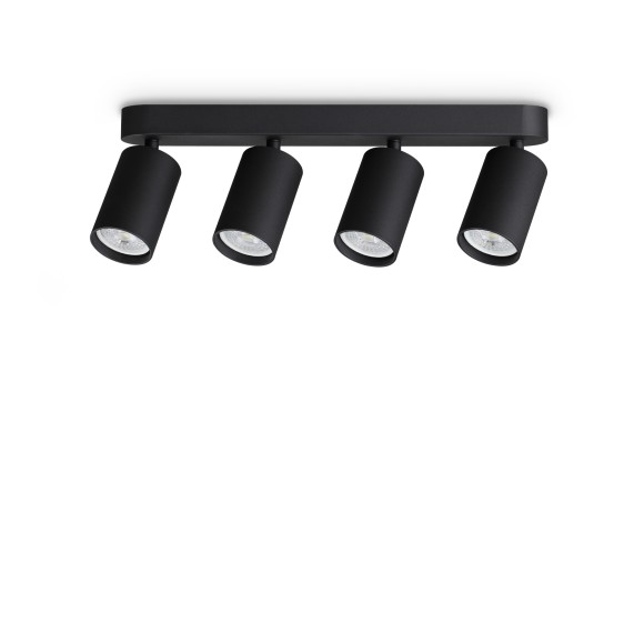Ideal lux 371344 bodové stropné svietidlo DYNAMITE  GU10 | čierna
