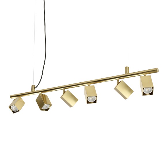 Ideal lux 371429 závesné stropné svietidlo DYNAMITE  GU10 | sťahovacie | na lanku | bronz