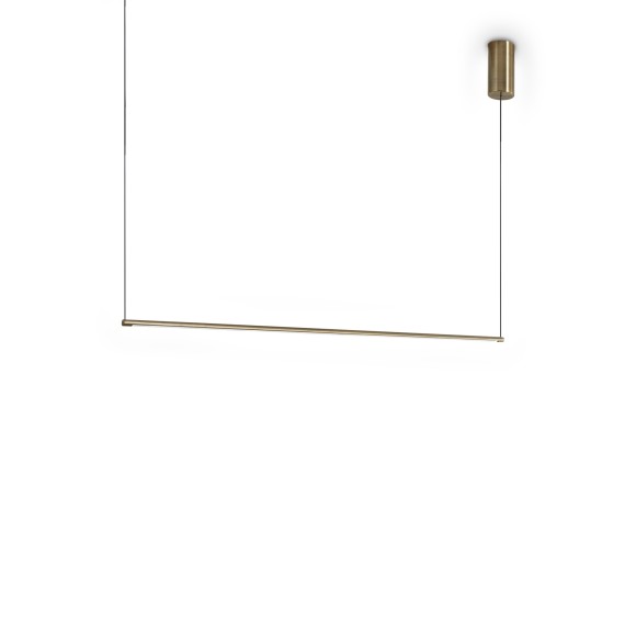 Ideal lux 371795 LED závesné stropné svietidlo ESSENCE  | 19W integrovaný LED zdroj | 1410lm | 3000K | sťahovacie | na lanku | bronz