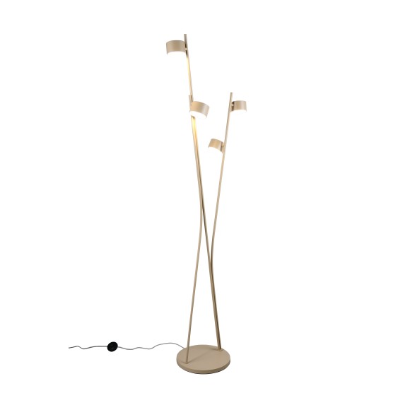 Trio 469000443 stojacia lampa CODA | 10W GX53 | vypínač