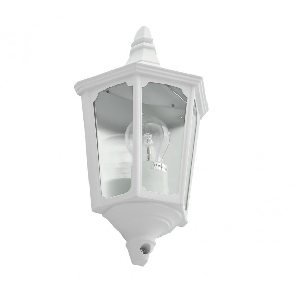 Italux 5011 WH vonkajšia nástenná lampa Capri 1x60W | E27 | IP20 - farba biela