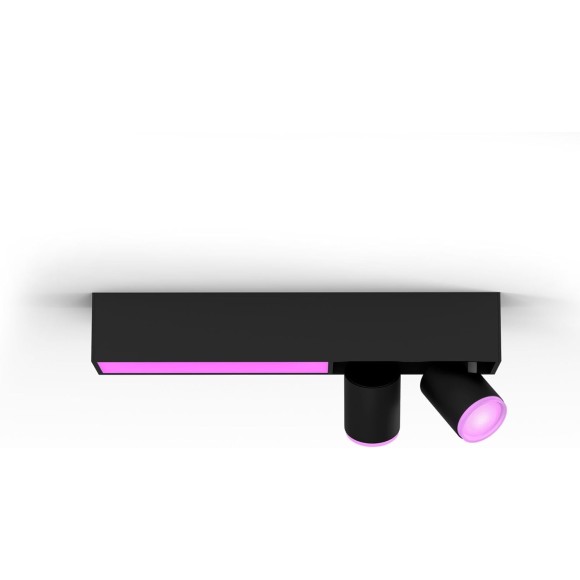 Philips 8720169318311 prisadené stropné svietidlo Centris  | 2x4,2+11W GU10/LED | 2000-6500, RGBK