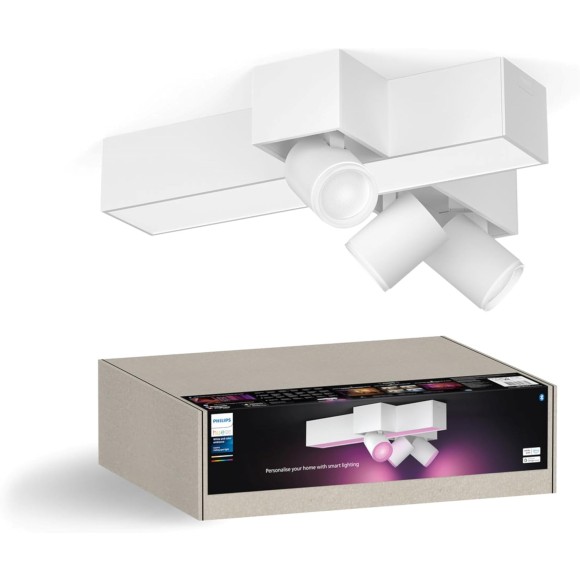 Philips 8720169318731 prisadené stropné svietidlo Centris  | 3x4,2+25W GU10/LED | 2000-6500, RGBK