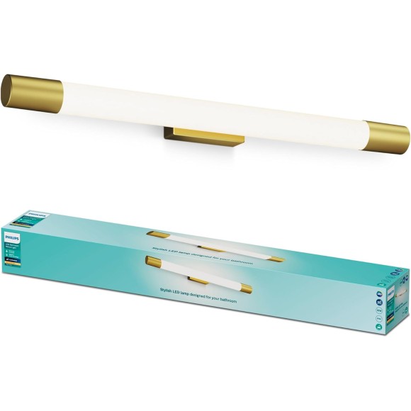 Philips 8720169299399 LED nástenné svietidlo nad zrkadlo Rover  | 10W integrovaný LED zdroj | 1100lm | 2700K