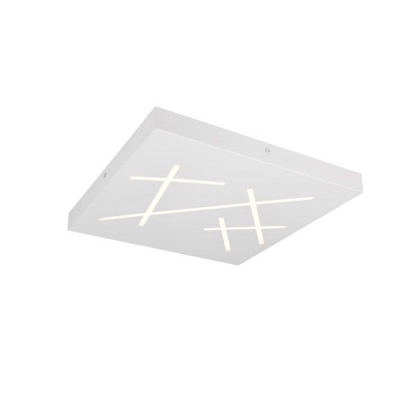 Trio 630810131 LED prisadené stropné svietidlo SNIP | 24W integrovaný LED zdroj | 2800lm | 2700-6500K | stmievač | diaľkové ovládanie | nočné svetlo