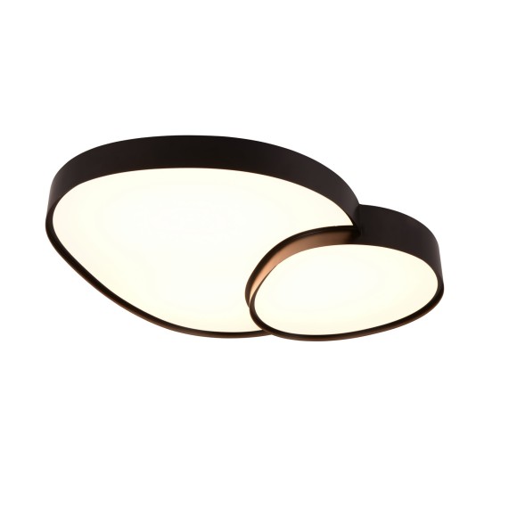 Trio T647519232 LED prisadené stropné svietidlo RISE | 45W integrovaný LED zdroj | 5300lm | 2700-6500K