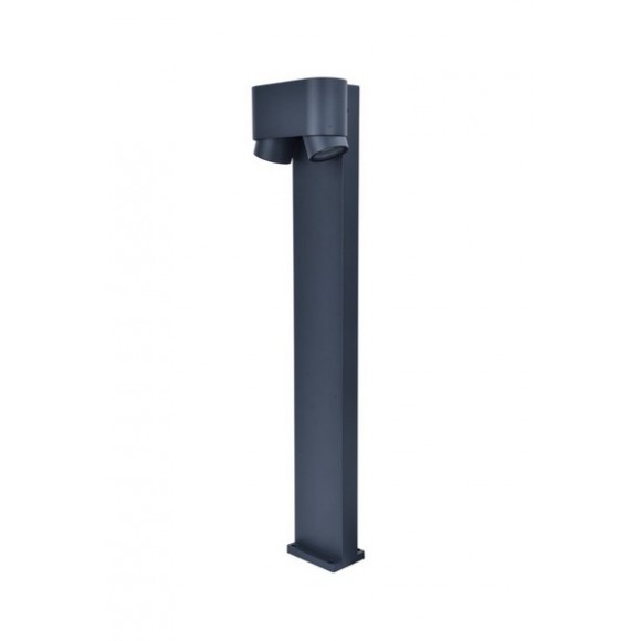 Lutec 6604004118 vonkajší stĺpik Cypres 2x7W | GU10 | IP44