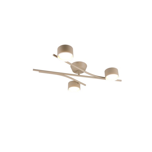 Trio 669000343 prisadené stropné svietidlo CODA | 10W GX53
