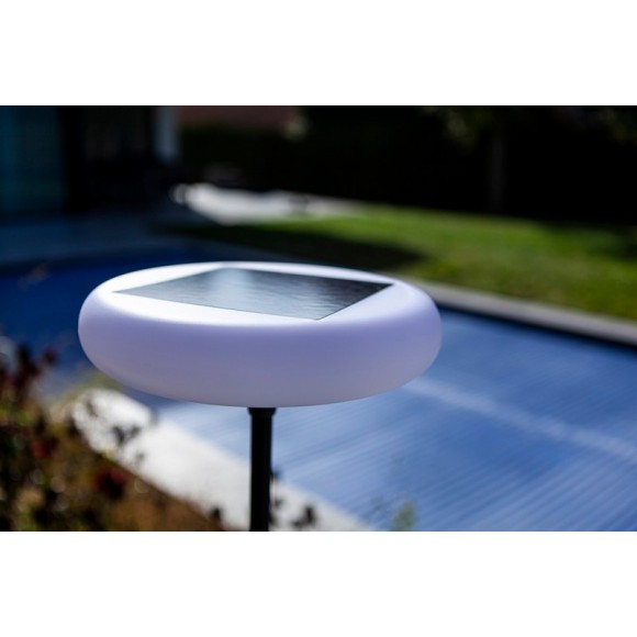 Lutec 6910901012 LED vonkajšia solárna stojacia lampa Pops 1x5,1W | 480lm | 3000K | IP54