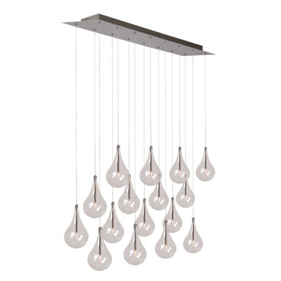 závesné svietidlo - luster Lucide TEARS 70434/16/12 16x10W G4