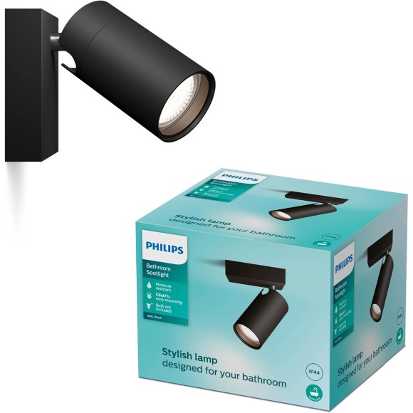 Philips 8720169298972 nástenné svietidlo Idris  GU10