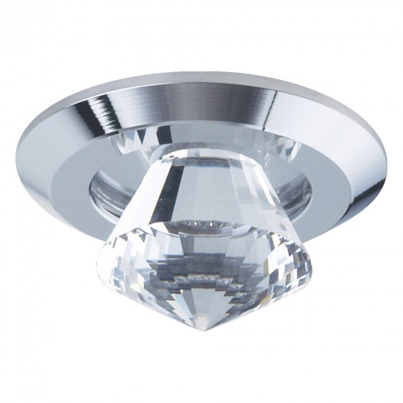 Emithor 71017 ELEGANT LED zápustné svietidlo 1W LED, kryštál / chróm