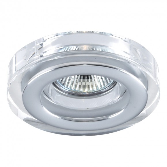 Emithor 71041ELEGANT BATHROOM zápustné svietidlo GU10 / 50W, chróm / kryštál, IP55
