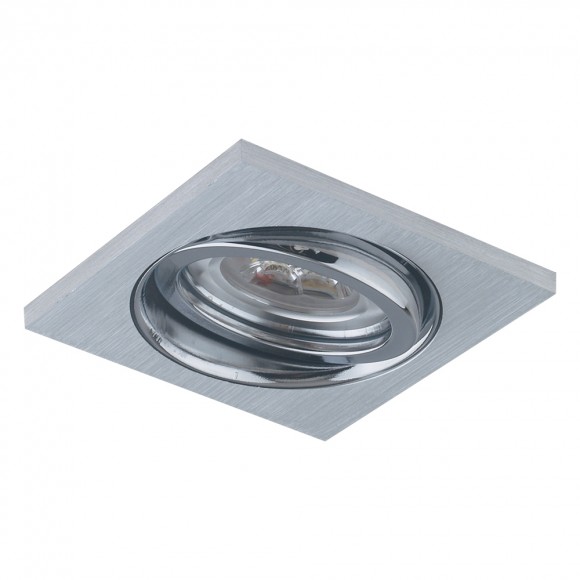 Emithor 71051 ELEGANT METAL movable zápustné svietidlo GU10 / 50W, brúsený hliník, flexibilné
