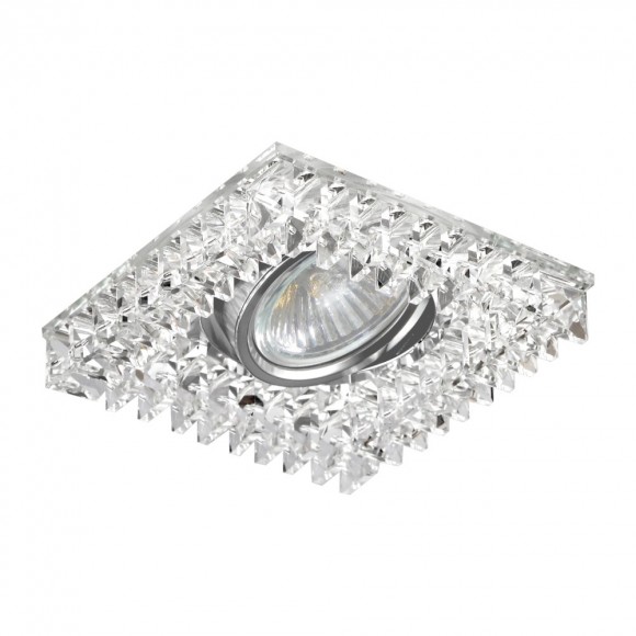 Emithor 71067 CRYSTAL movable zápustné svietidlo GU10 / 50W, chróm