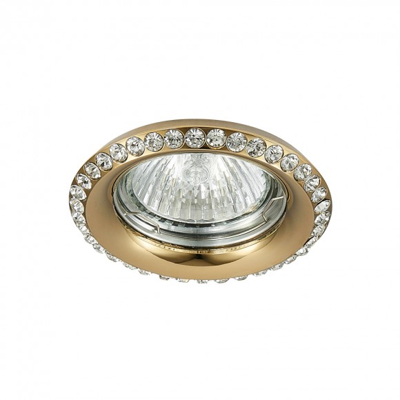 Emithor 71081 CRYSTAL FIX FAMILY zápustné svietidlo GU10 / 50W, zlatá
