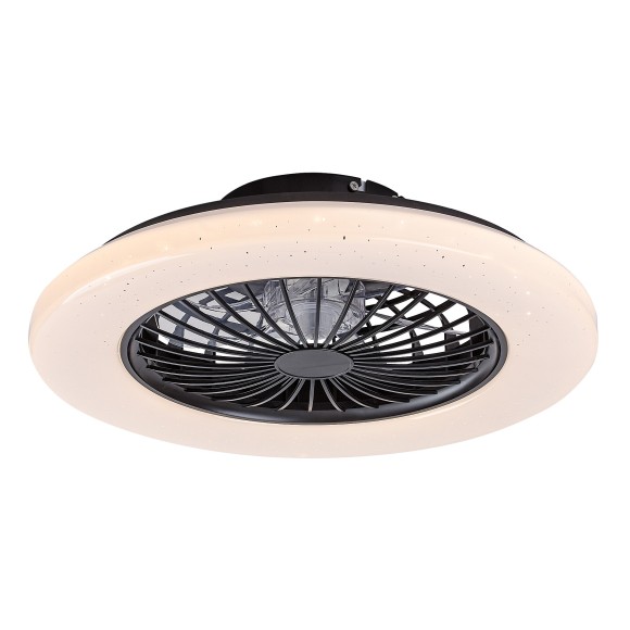 Rabalux 98071329 LED ventilátor s osvetlením Dalfon2  | 48W integrovaný LED zdroj | 1900lm | 3000-6500K