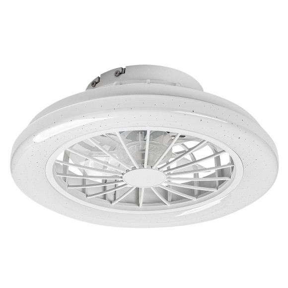 Rabalux 71348 LED ventilátor s osvetlením Dalfon | 24W integrovaný LED zdroj | 2200lm | 3000-6500K | diaľkové ovládanie | stmievač | biela