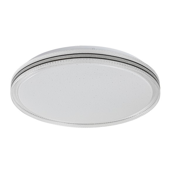 Rabalux 71349 LED prisadené stropné svietidlo Monira | 34W integrovaný LED zdroj | 2300lm | 3000-6500K | diaľkové ovládanie | stmievač | čierna