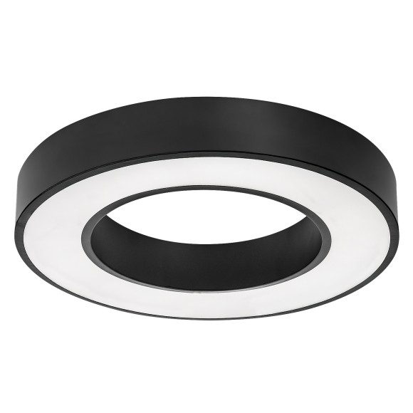 Rabalux 71360 LED prisadené stropné svietidlo Cirano | 24W integrovaný LED zdroj | 1420lm | 3000/4000/6000K | čierna