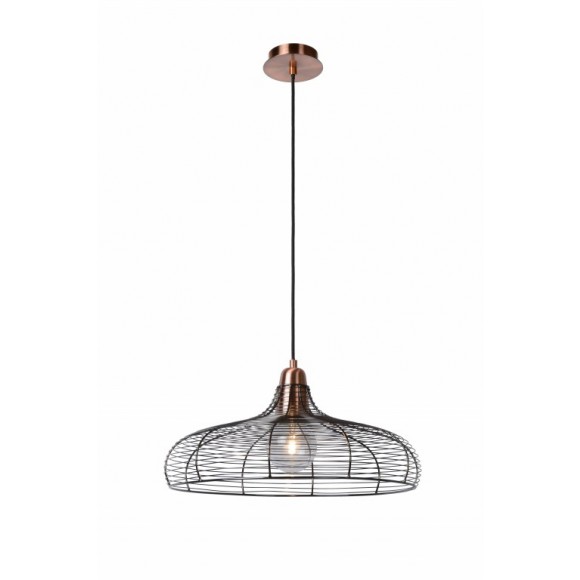 závesné svietidlo - luster Lucide Moine 71361/48/17 1x60W E27