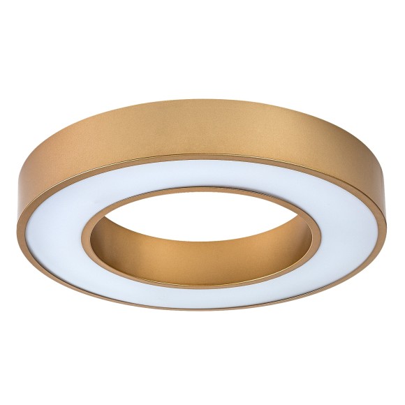 Rabalux 71362 LED prisadené stropné svietidlo Cirano | 24W integrovaný LED zdroj | 1420lm | 3000/4000/6000K | zlatá