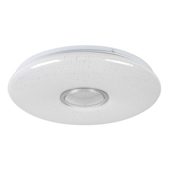Rabalux 71414 LED prisadené stropné svietidlo Balmerino | 24W integrovaný LED zdroj | 1755lm | 3000-6000K | diaľkové ovládanie | stmievač | biela