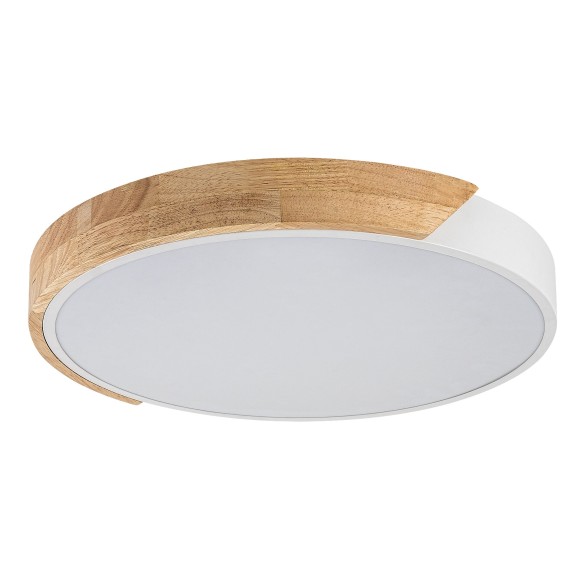 Rabalux 71417 LED prisadené stropné svietidlo Maple2 | 24W integrovaný LED zdroj | 2000lm | 3000K | biela