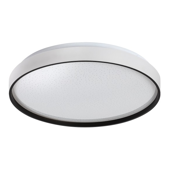 Rabalux 71449 LED prisadené stropné svietidlo Zerava | 34W integrovaný LED zdroj | 2100lm | 3000-6500K | diaľkové ovládanie | stmievač | čierna
