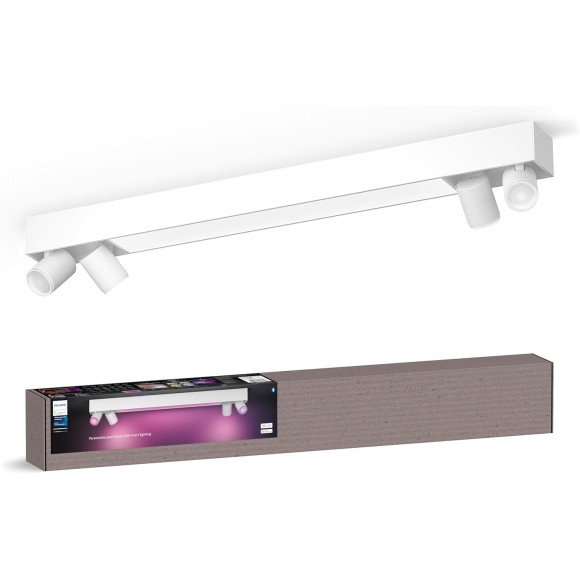 Philips Hue  8720169318618 LED prisadené stropné svietidlo Centris  | 4x4,2+40W GU10 | 2000-6500 RGBK