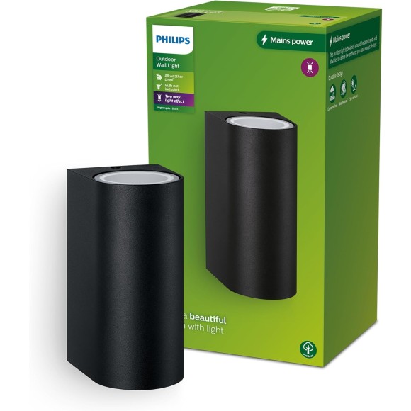 Philips 8720169266834 LED vonkajšie nástenné svietidlo Nightingale GU10 LED