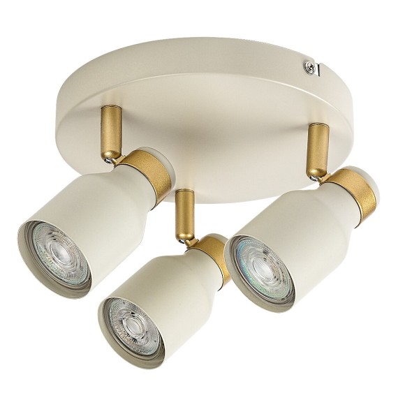 Rabalux 73097 bodové stropné svietidlo Nezori GU10 | biela