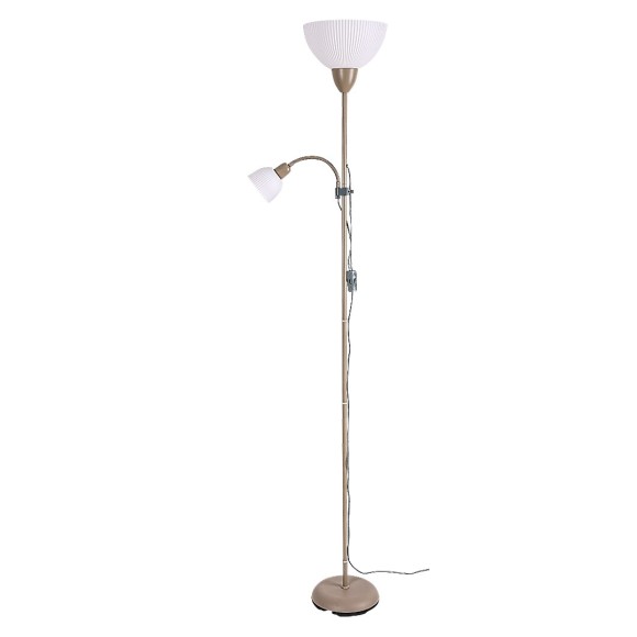 Rabalux 74103 stojacia lampa ActionPro E14 | vypínač | béžová