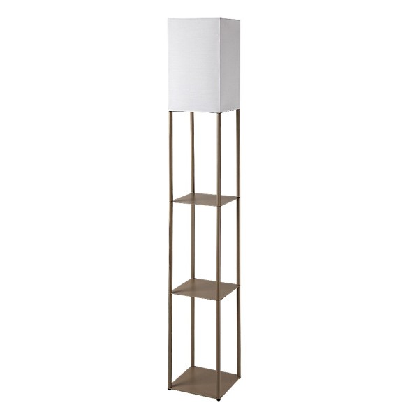 Rabalux 74192 stojacia lampa Bronn E27 | vypínač | béžová