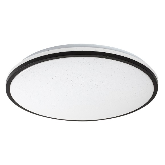 Rabalux 75064 LED kúpeľňové stropné svietidlo Slava | 40W integrovaný LED zdroj | 2500lm | 4000K | čierna