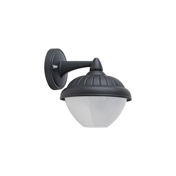 Rabalux 7673 vonkajšia nástenná lampa Modesto 1x40W | E27 | IP44 - čierna farba