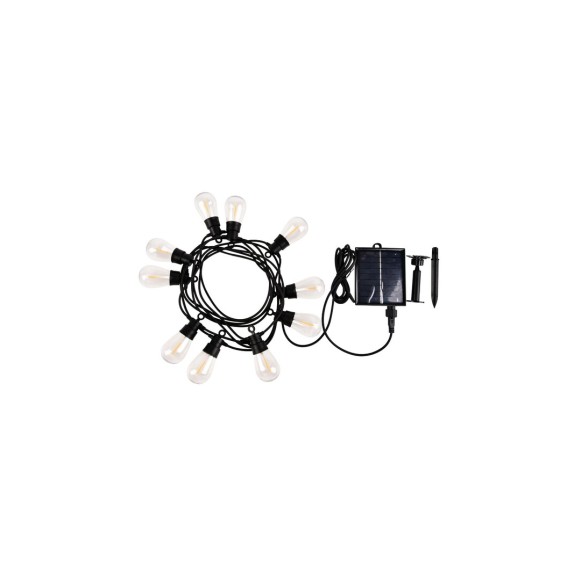 Rabalux 98077165 LED solárne vonkajšia závesná reťaz Zirc  | 4W integrovaný LED zdroj | 35lm | 2700K
