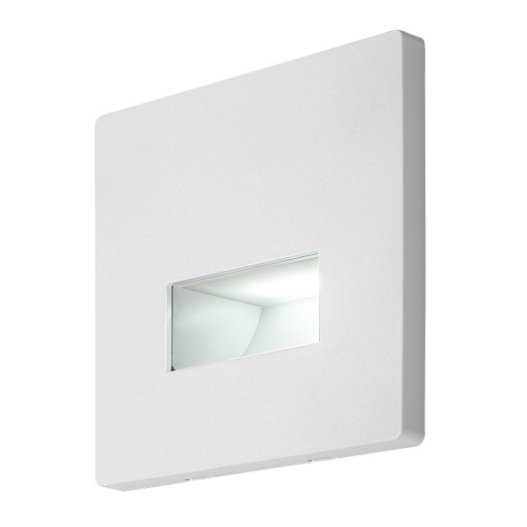 Rabalux 77196 LED vonkajšie nástenné svietidlo Lunca | 1W integrovaný LED zdroj | 50lm | 3000/4500/6500K | biela