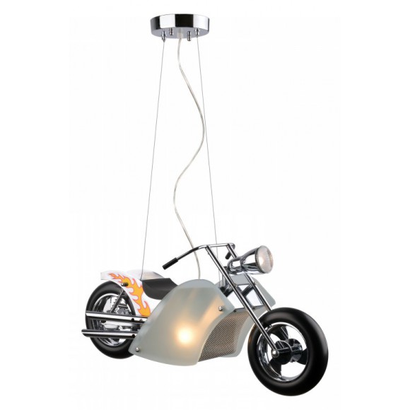 detské závesné svietidlo - luster Lucide HARLEY 77467/23/11 2x9W E14